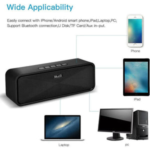 Muzili Vezeték Nélküli Bluetooth Hangszóró - Fekete - BShopy