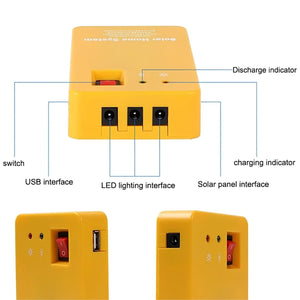 Napelemes Töltő 7V 3W Vezérlőkábellel - Hordozható Mini Solar Panel-BShopy