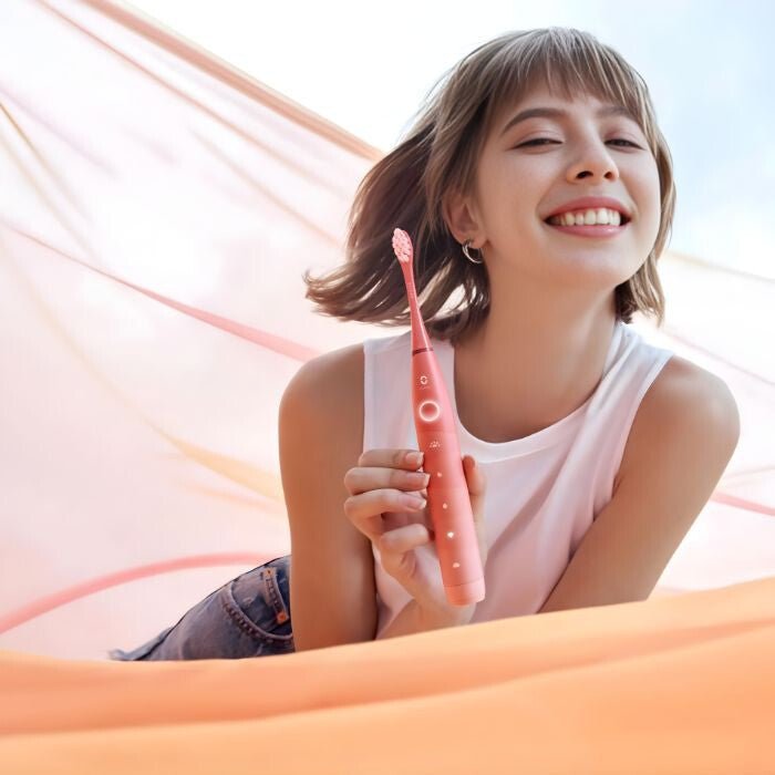 Oclean Find Duo Elektromos Fogkefe Szett – 2 Darabos, Kék és Piros - BShopy