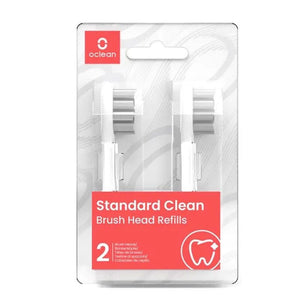 Oclean Standard Clean Fogkefe Pótfej – 2 db, Fehér - BShopy