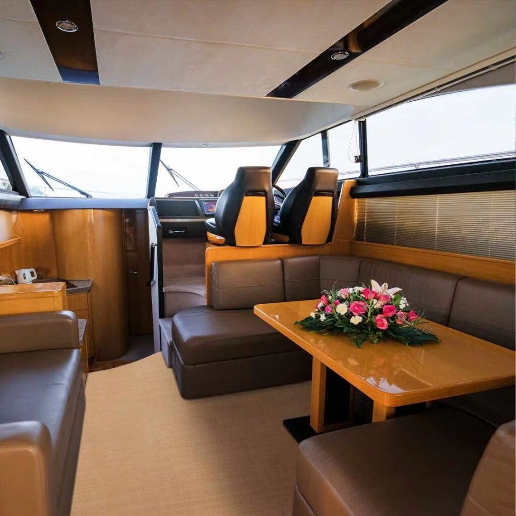 Öntapadós EVA Hajópadló Burkolólap 2400x900x6 mm - Világosbarna Teak Minta, Csúszásmentes, Vízálló - BShopy