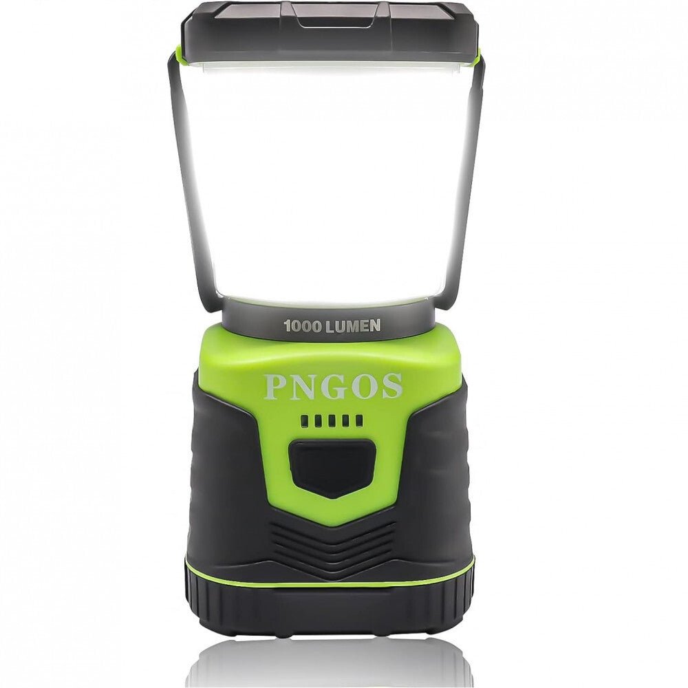 Pngos Zöld LED Hordozható Kempinglámpa Akkumulátorral - 10 LED - BShopy