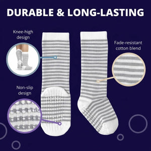 Prémium Csúszásgátló Baba és Gyerek Térdzokni Szettek – Több Színben és Méretben - BShopy