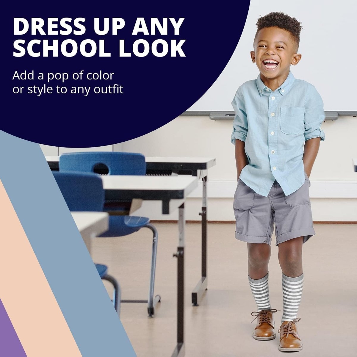 Prémium Csúszásgátló Baba és Gyerek Térdzokni Szettek – Több Színben és Méretben - BShopy