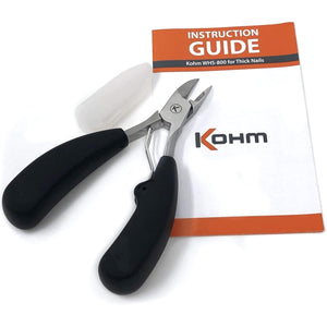 Professzionális Körömcsípő Vastag és Benőtt Körmökhöz – Extra Erős Rozsdamentes Acél, Ergonomikus Gumírozott Markolattal - BShopy