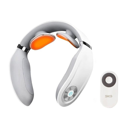 SKG 4098E Fehér Nyakmasszírozó TENS EMS Elektroterápia Nyakfájásra és Izomlazításra - BShopy6944527435980_0