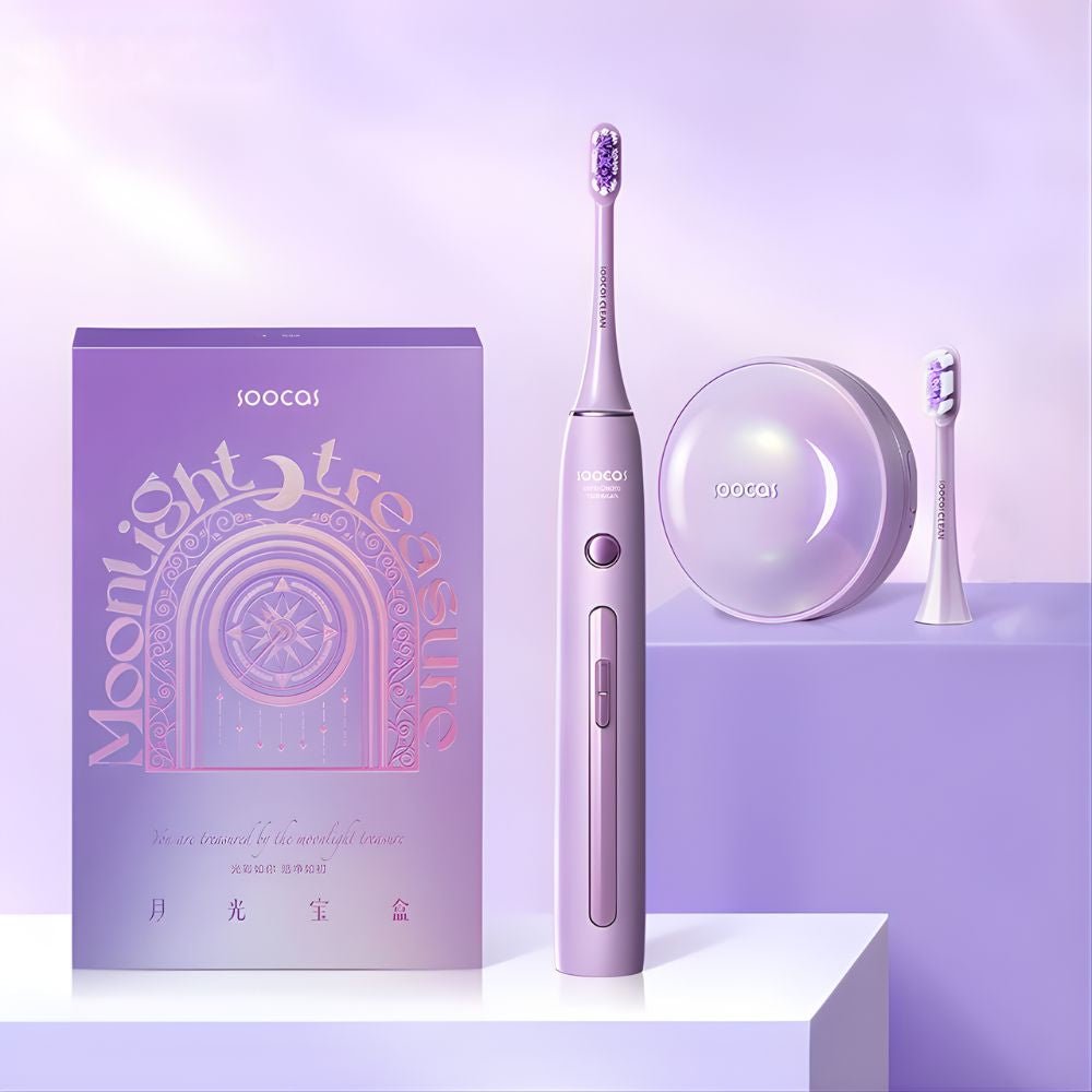 Soocas X3 Pro Elektromos Fogkefe – Érzékeny Fogakra is, UV Tok +1 Cserefej - BShopy