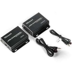 TESmart HDMI KVM + IR Extender 60 m, Cat5e/6, EDID, 1080p@60Hz - BShopy