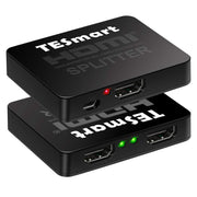 TESmart HDMI Splitter 1x2 – 4K@30Hz Ultra HD, HDMI Elosztó TV-hez, konzolhoz