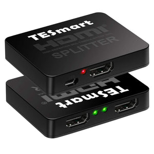 TESmart HDMI Splitter 1x2 – 4K@30Hz Ultra HD, HDMI Elosztó TV - hez, konzolhoz - BShopy