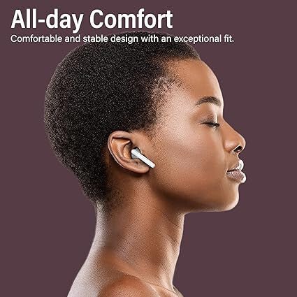 Ture Vezeték Nélküli Bluetooth Fülhallgató - Zajszűrős, Érintésvezérléses Headset Tokkal - BShopy