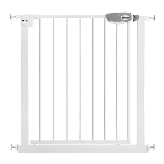 Univerzális Gyerekbiztonsági Kapu – Strapabíró Fém Kivitel, Nyomásos Rögzítés 77 - 82cm - BShopy77x82 cmajtóba szerelhető biztonsági kapubiztonsági rács gyerekeknek0104040034_0
