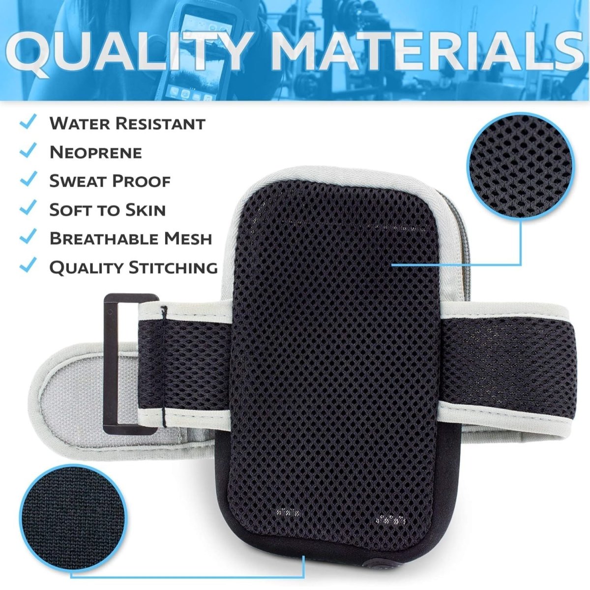 Univerzális Sport Telefontartó Karpánt – Érintőképernyő - barát Karra Rögzíthető Tok - BShopy