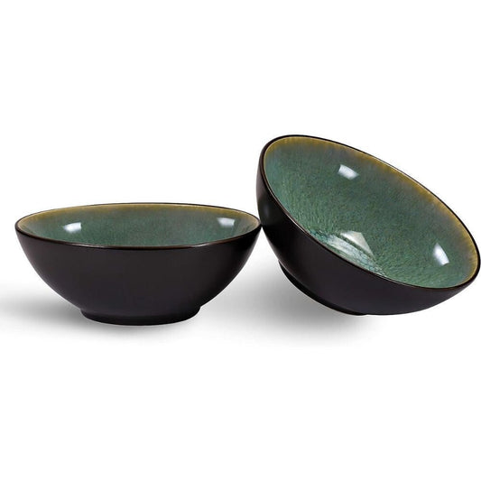 Urban Lifestyle Kerámia Rámentál Szett – 2 db Elegáns Tál Tésztákhoz és Konyhai Tálaláshoz - BShopy2 db kerámia rámentáldekoratív kerámia tálkerámia tál szettB07JVNKH9Z_0