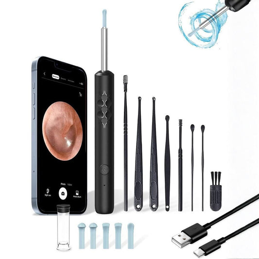 WUDAOPU P90 Fülzsír Eltávolító Készlet, 2300p HD Kamerával - BShopy2300p HD fülkamerabiztonságos fülápolásfülzsír eltávolító eszközX001NQYGCV_0