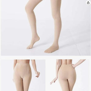 Yulaixuan Női Átlátszatlan Harisnyanadrág 3 db (Nude) - BShopy