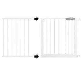   Prelungitor universal pentru barieră de siguranță pentru copii – 45 cm, design metalic, pentru montare prin presiune