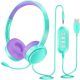 MPOW Gyerek Headset (Menta-Lila)