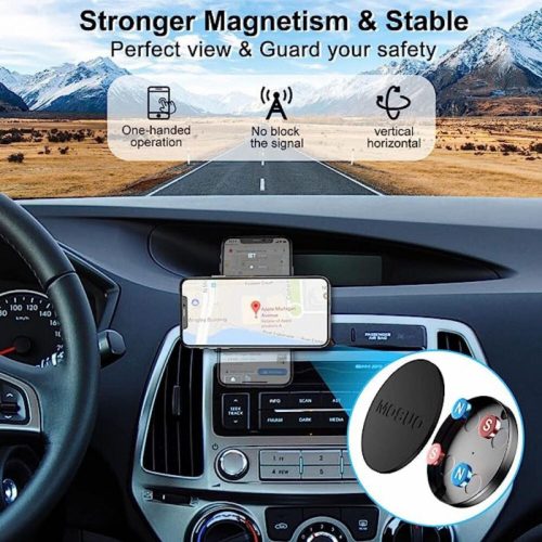 Suport magnetic universal pentru telefon MOSUO – Suport auto și de birou