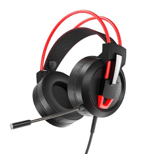 Hellcrack V9 Gamer Headset (Piros)
