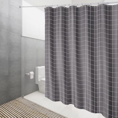 DUFU Mosható zuhanyfüggöny 200x180cm (Szürke)