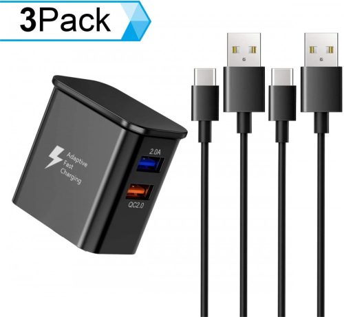 Amoner 25W 2Pack 4ft Adaptív Gyorstöltő