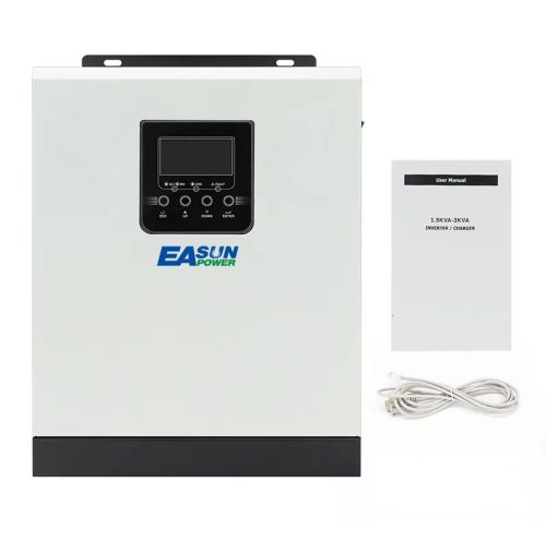 Hibrid Szolár Inverter 3000VA 2400W, Tiszta Szinuszos