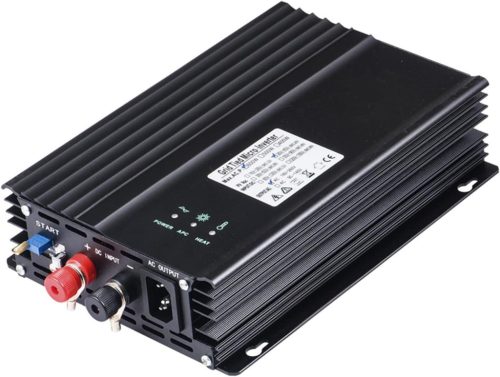 ARCELI 500W 12V MPPT Szolár Inverter Hálózatra Kapcsolt – (Fekete)