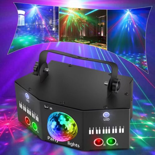 Littleboyny LED RGB Disco Fény Projektor